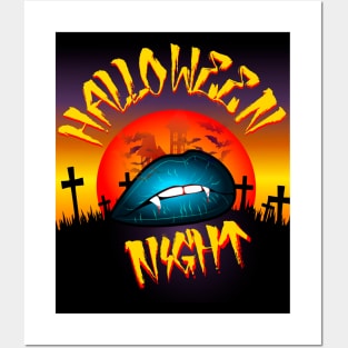 Halloween Night Posters and Art